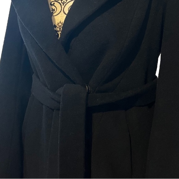Calvin Klien Wool Silk Blend Peacoat Time Capsule Wardrobe Quiet Luxury SZ P8 - Picture 3 of 9